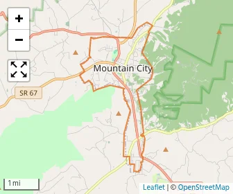 Area schools map